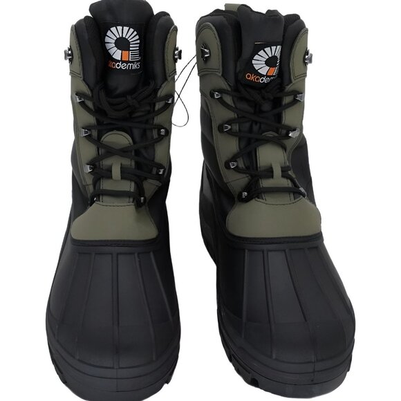 Akademiks Men Snow One Winter Boots Olive 13M